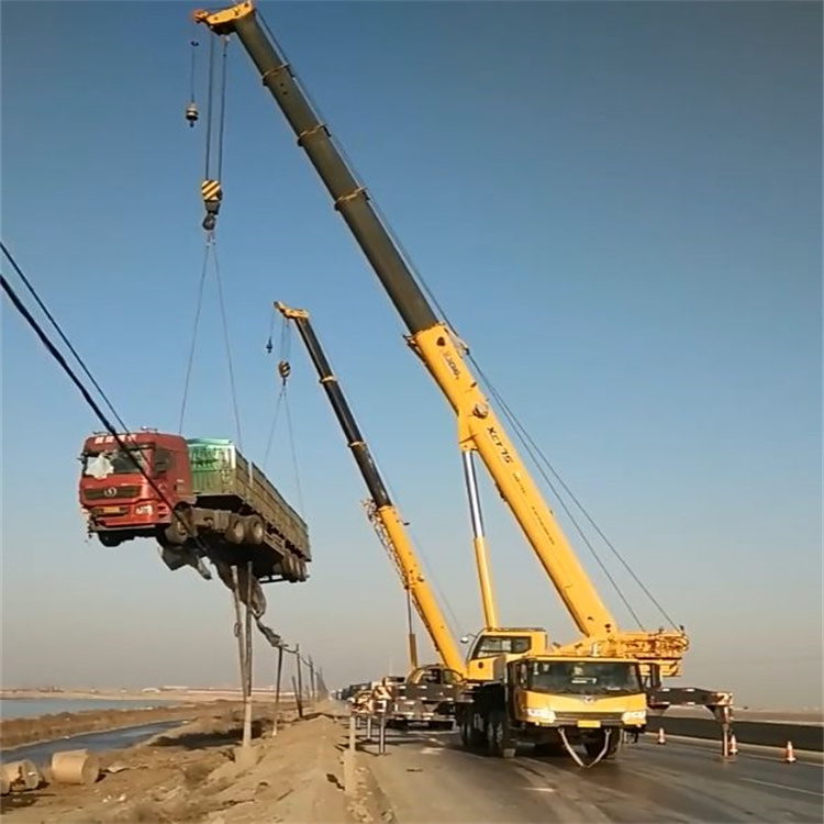 皂市镇吊车怎么吊货车